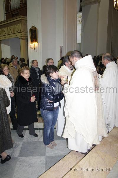 Immagine 128.jpg - 10 Gennaio 2010 - Celebrazione Eucaristica presieduta da frà Gimmi Palminteri, nel giorno del centenario della Fondazione.